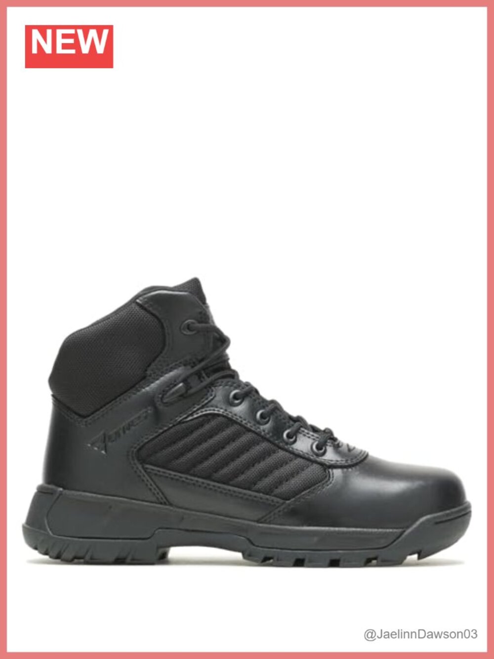 Women's Tactical Sport 2 Mid Military Boot Leather Ankle Lace-Up Water Resistant